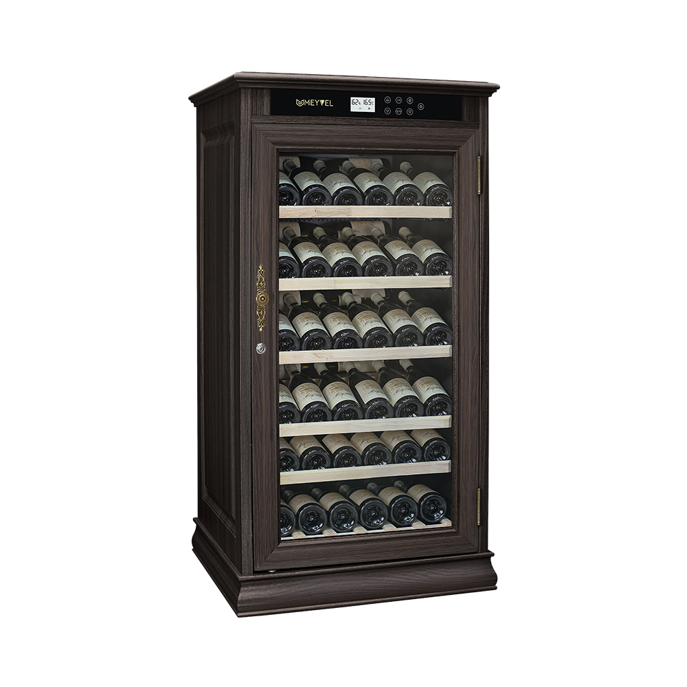 Винный шкаф Meyvel MV69-WD1-C (Dark Chocolate) купить в Москве - Wineref